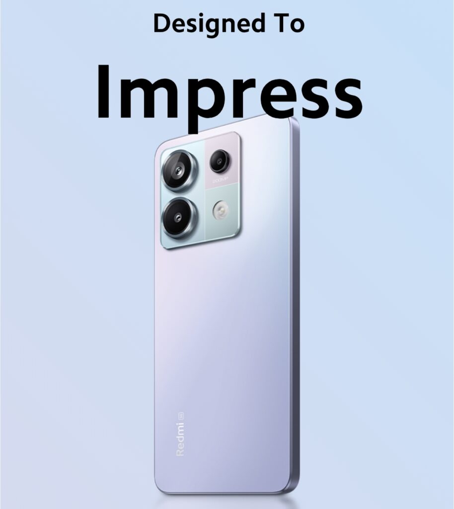 Redmi Note 13 pro sleek design and premium build quality